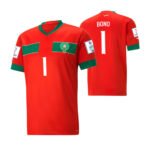 Marokko Yassine Bounou (Bono) 1 Home Trikot WM 2022