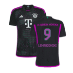 FC Bayern München Robert Lewandowski 9 Away Trikot 2023-2024