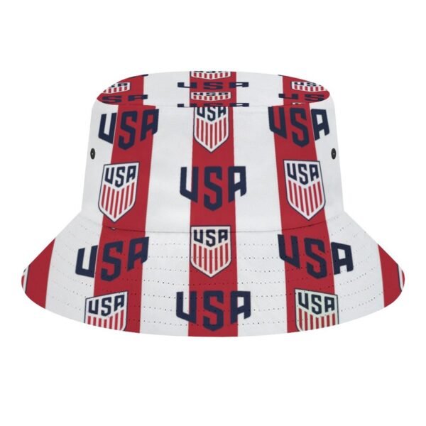 Vereinigten Staaten Karomuster Sommer Sonnenhut Reversible Bucket Hat