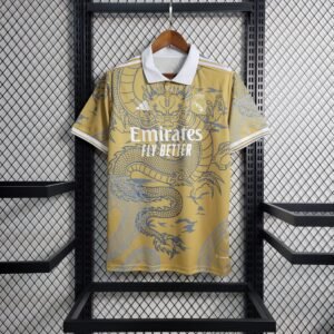 Real Madrid Drache Sonderausgabe Trikot 2023-2024 - Gold