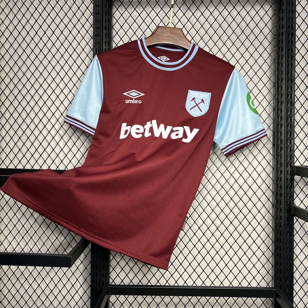 West Ham United Niclas Füllkrug 11 Home Trikot 2024-2025 West Ham United Niclas Füllkrug 11 Home Trikot 2024-2025