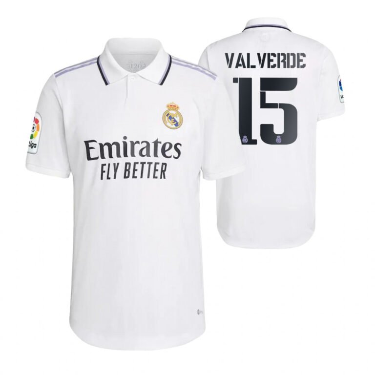 Real Madrid Federico Valverde 15 Home Trikot 2022-2023
