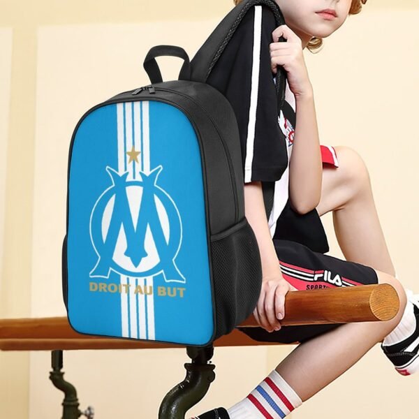 Olympique de Marseille Kinderschultaschen Rucksäcke Für Jungen Und Mädchen