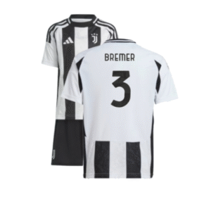 Juventus Gleison Bremer 3 Heimtrikot Kinder Minikit 2024-2025