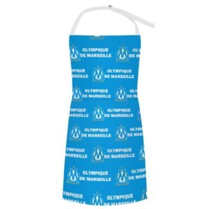 Olympique De Marseille Wasserdichte Schürze Wasserdichte Schürze Mit Taschen Für Küchenfarbe Und Mehr.