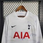Tottenham Hotspur Langarm Home Trikot 2023-2024 - Weiß