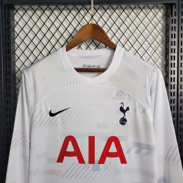 Tottenham Hotspur Langarm Home Trikot 2023-2024 - Weiß