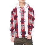 Vereinigten Staaten Kapuzenpulli Mit Fleece Für Männer Und Frauen
