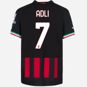 AC Mailand Yacine Adli 7 Home Trikot 2022-2023