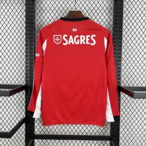 SL Benfica Langarm Home Trikot 2025-2026 - Rot