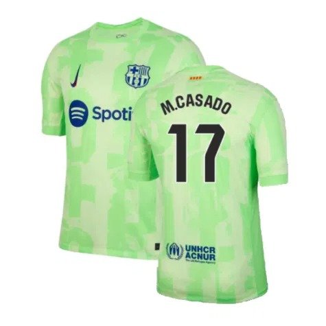 FC Barcelona Marc Casado 17 Third Trikot 2024-2025