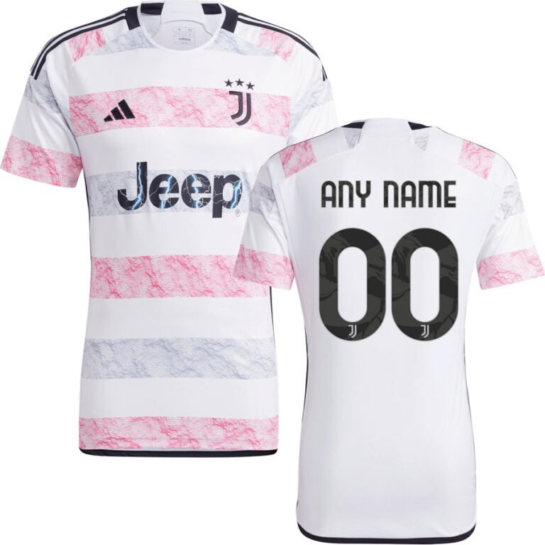 Juventus Away Trikot 2023-2024 ( Aufdruck Dein Name )