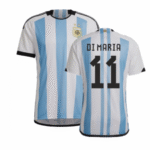 Argentinien Ángel Di María 11 Heimtrikot Kinder 2022-2023 Mit Shorts