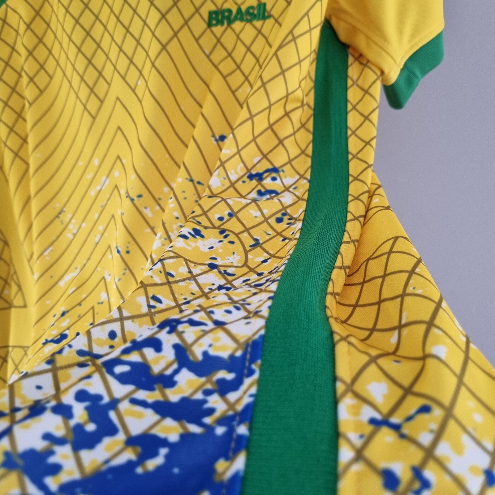 Brasilien Sonderausgabe Trikot 2022-2023 - Gelb Brasilien Sonderausgabe Trikot 2022-2023 - Gelb