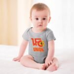 FC Union Berlin Baby Bodysuit Strampler Schlafanzug Mit Kurzen Ärmeln