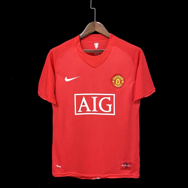 Manchester United Cristiano Ronaldo 7 Retro Home Trikot 2007-2008