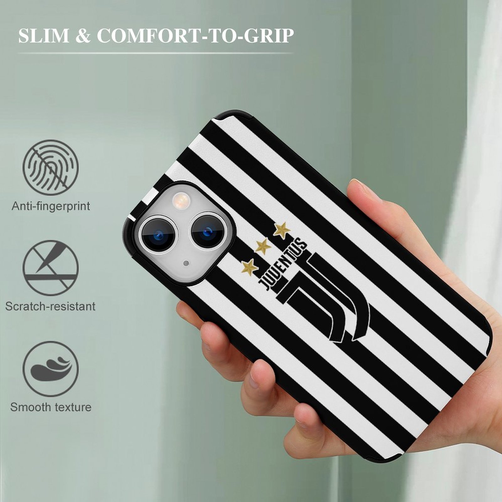 Juventus FC Stoßfest Und Schützend Handyhüllen & Cover Für IPhone 13 Juventus FC Stoßfest Und Schützend Handyhüllen & Cover Für IPhone 13