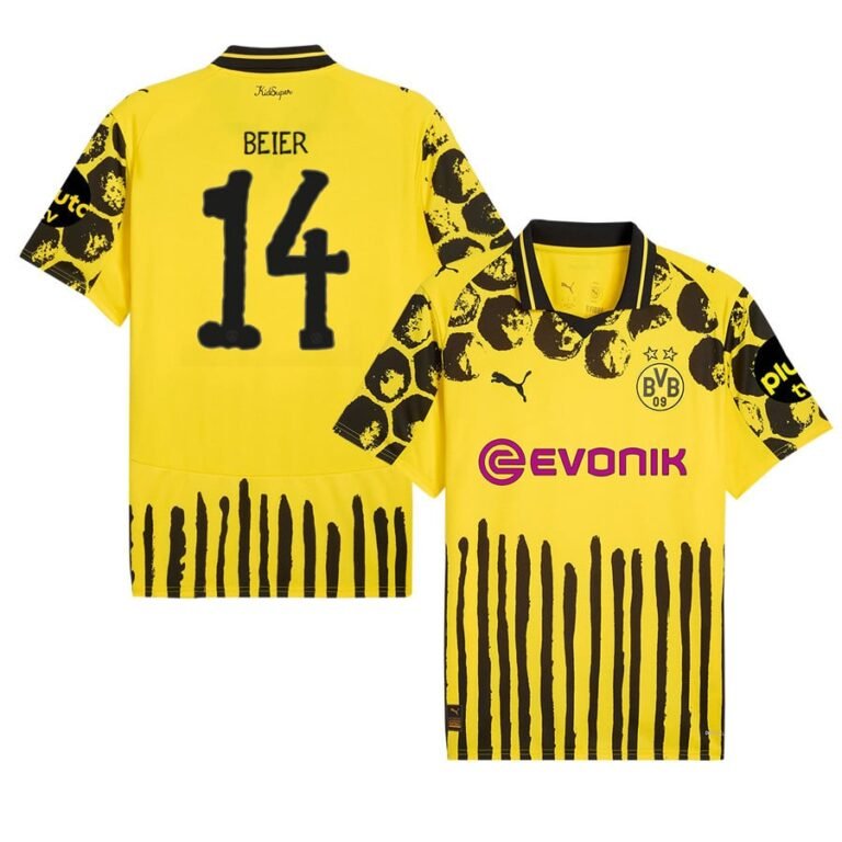 Borussia Dortmund X KidSuper Maximilian Beier 14 Home Trikot Klub WM 2025