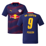 RB Leipzig Yussuf Poulsen 9 Away Trikot 2025-2026