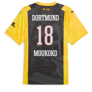 Borussia Dortmund Youssoufa Moukoko 50-jährige Jubiläum Sondertrikot 2023-2024
