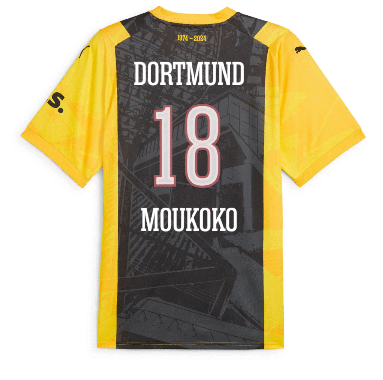Borussia Dortmund Youssoufa Moukoko 50-jährige Jubiläum Sondertrikot 2023-2024