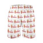 AS Monaco Herren Badehose Schnelltrocknende Strandshorts Mit Tasche Kordelzug Shorts