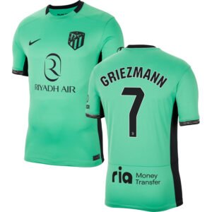 Atletico Madrid Antoine Griezmann 7 Third Trikot 2023-2024