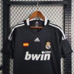 Real Madrid Away Retro Trikot 2008-2009 - Schwarz