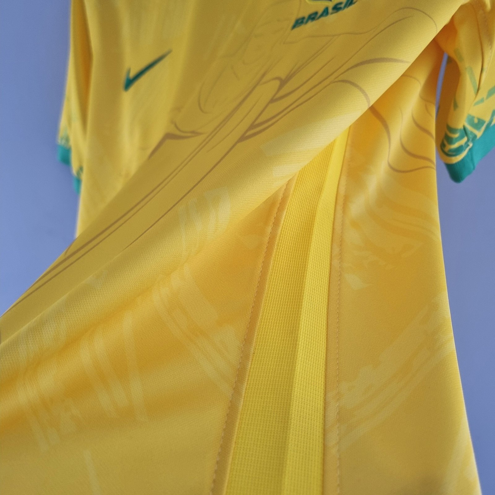 Brasilien Klassisch Trikot 2022-2023 - Gelb Brasilien Klassisch Trikot 2022-2023 - Gelb