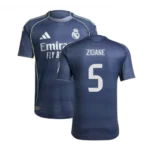 Real Madrid Zinedine Zidane 5 Away Trikot 2025-2026