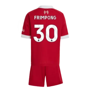 FC Liverpool Jeremie Frimpong 30 Heimtrikot Kinder 2025-2026