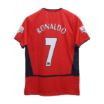 Manchester United Cristiano Ronaldo 7 Retro Home Trikot 2002-2003