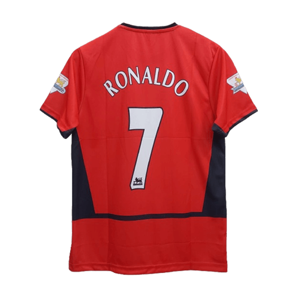 Manchester United Cristiano Ronaldo 7 Retro Home Trikot 2002-2003