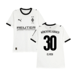 Borussia Monchengladbach Nico Elvedi 30 Home Trikot 2025-2026