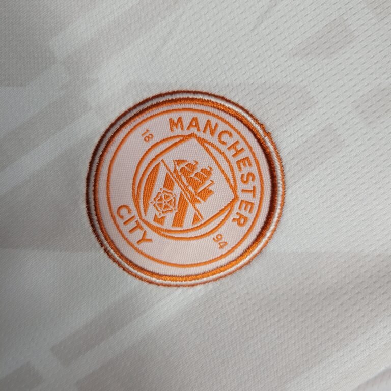 Man City Erling Haaland 9 Auswärtstrikot Kinder Mini Kit 2023-2024