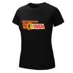 FC Union Berlin Damen Kurzarm Rundhals T-Shirt Casual Sommer Tops