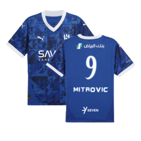 Al Hilal SFC Aleksandar Mitrović 9 Home Trikot 2024-2025