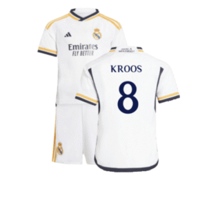 Real Madrid Toni Kroos 8 Heimtrikot Kinder Mini Kit 2023-2024