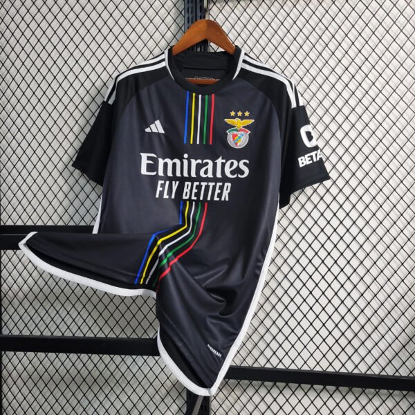 SL Benfica Away Trikot 2023-2024 - Schwarz