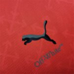 AC Mailand X Off White Fourth Sondertrikot 2024-2025 - Rot