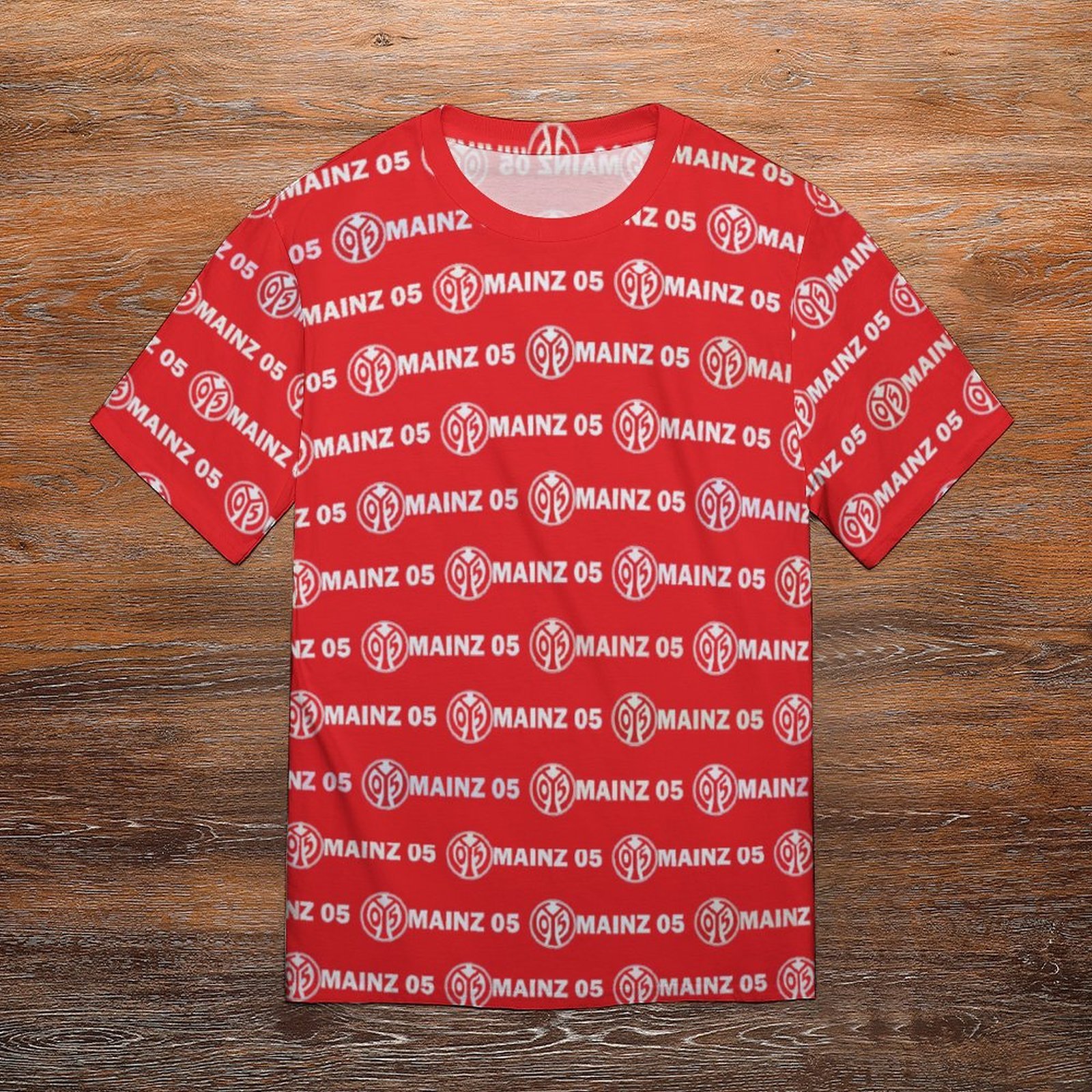 Mainz 05 Unisex 3D Vollständig Druck Kurzarm T-Shirts Beiläufige Tee Tops Mainz 05 Unisex 3D Vollständig Druck Kurzarm T-Shirts Beiläufige Tee Tops
