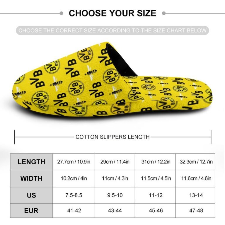 Borussia Dortmund Hauspantoffeln Aus Baumwolle