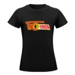 FC Union Berlin Damen Kurzarm Rundhals T-Shirt Casual Sommer Tops