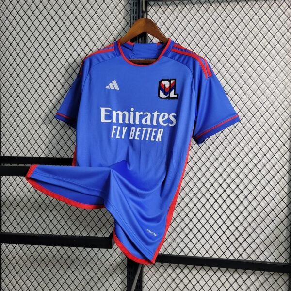 Olympique Lyonnais Away Trikot 2023-2024 - Blau
