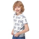 Tottenham Hotspur Jungen Mädchen Kurzarm 3D-Druck T-Shirt Rundhals-Sommerhemd Tops
