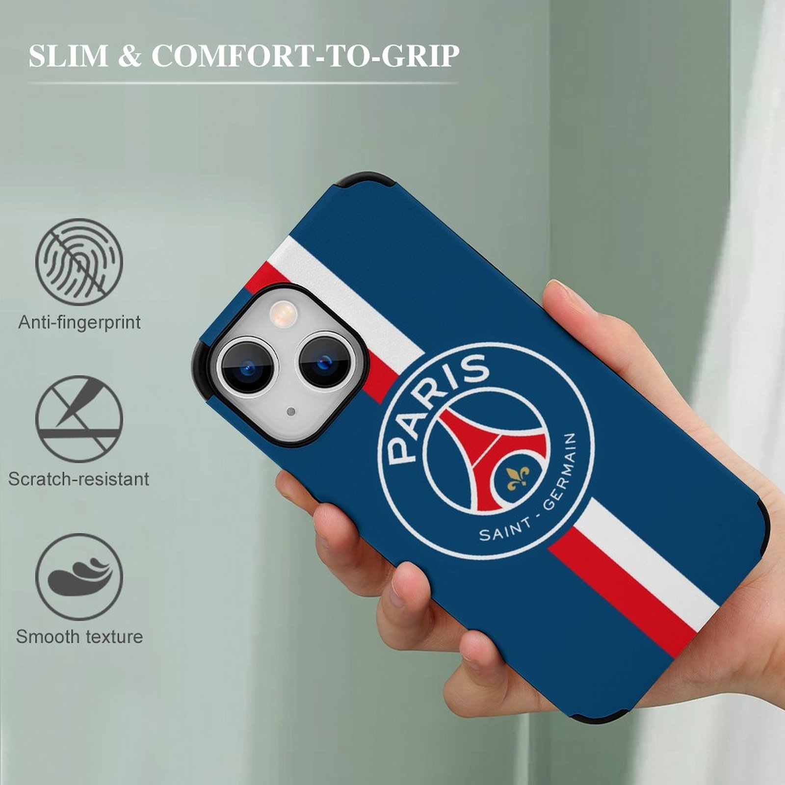 Paris Saint-Germain Stoßfest Und Schützend Handyhüllen & Cover Für IPhone 13 Paris Saint-Germain Stoßfest Und Schützend Handyhüllen & Cover Für IPhone 13
