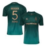 Werder Bremen Amos Pieper 5 Third Trikot 2025-2026