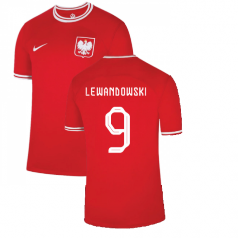 Polen Robert Lewandowski 9 Away Trikot WM 2022 Polen Robert Lewandowski 9 Away Trikot WM 2022