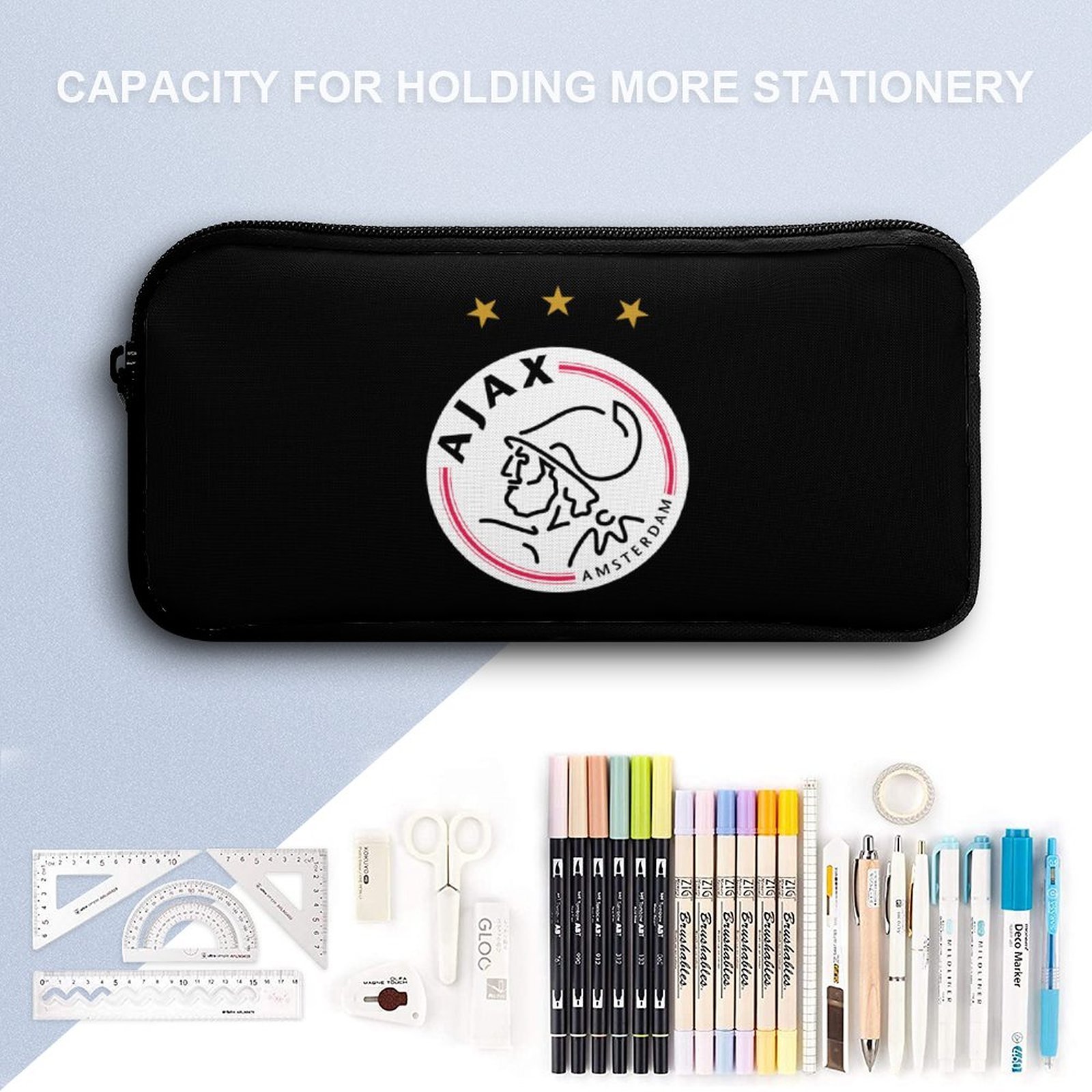 Ajax Student Schulranzen Lunchbag Stifttasche Kombination Ajax Student Schulranzen Lunchbag Stifttasche Kombination