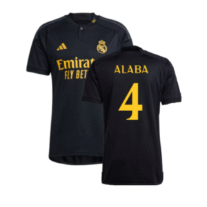 Real Madrid David Alaba 4 Third Trikot 2023-2024